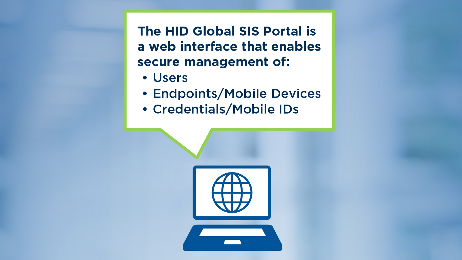 Mobile Access HID Global SIS Portal