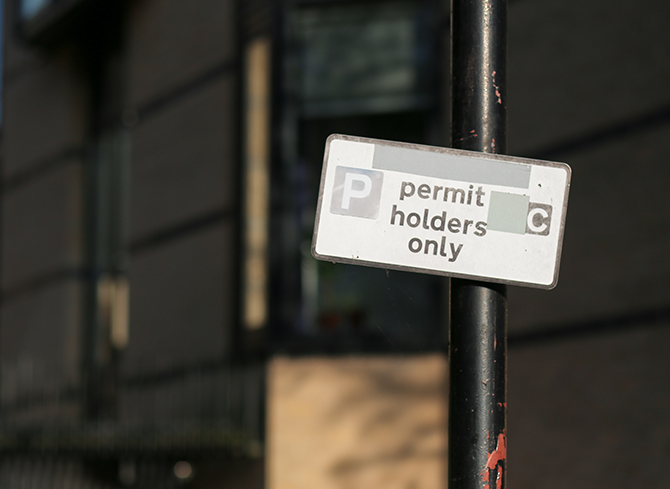 Fully Custom Parking Permits and Hang Tags