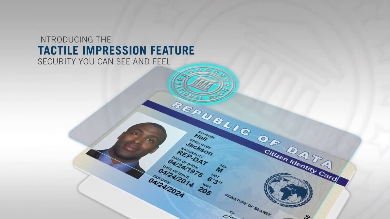 Elevate Your ID Card Security with Entrust Tactile Impression